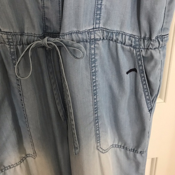 ANTHRPOLOGIE HEI HEI CLARION CHAMBRAY JUMPSUIT - Picture 8 of 8